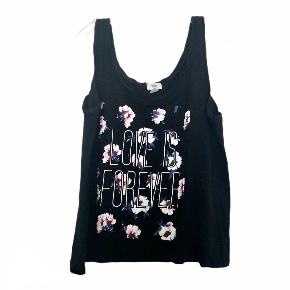 EUC Old Navy ‘Love is Forever’ Tank Top [Size: XL]